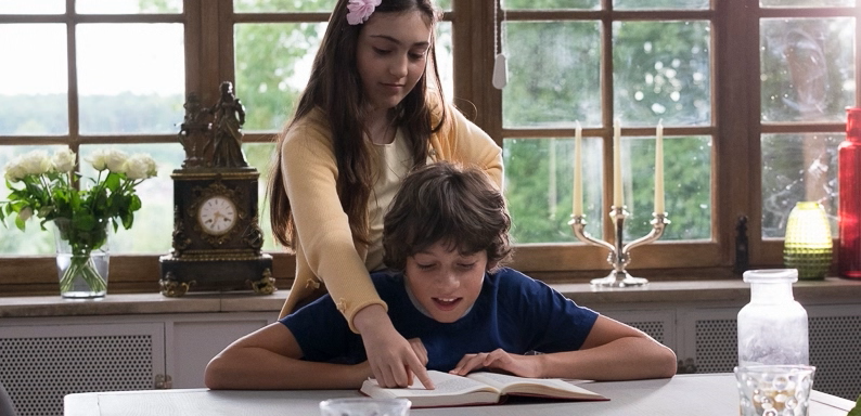 Image extraite du film Le coeur en braille.