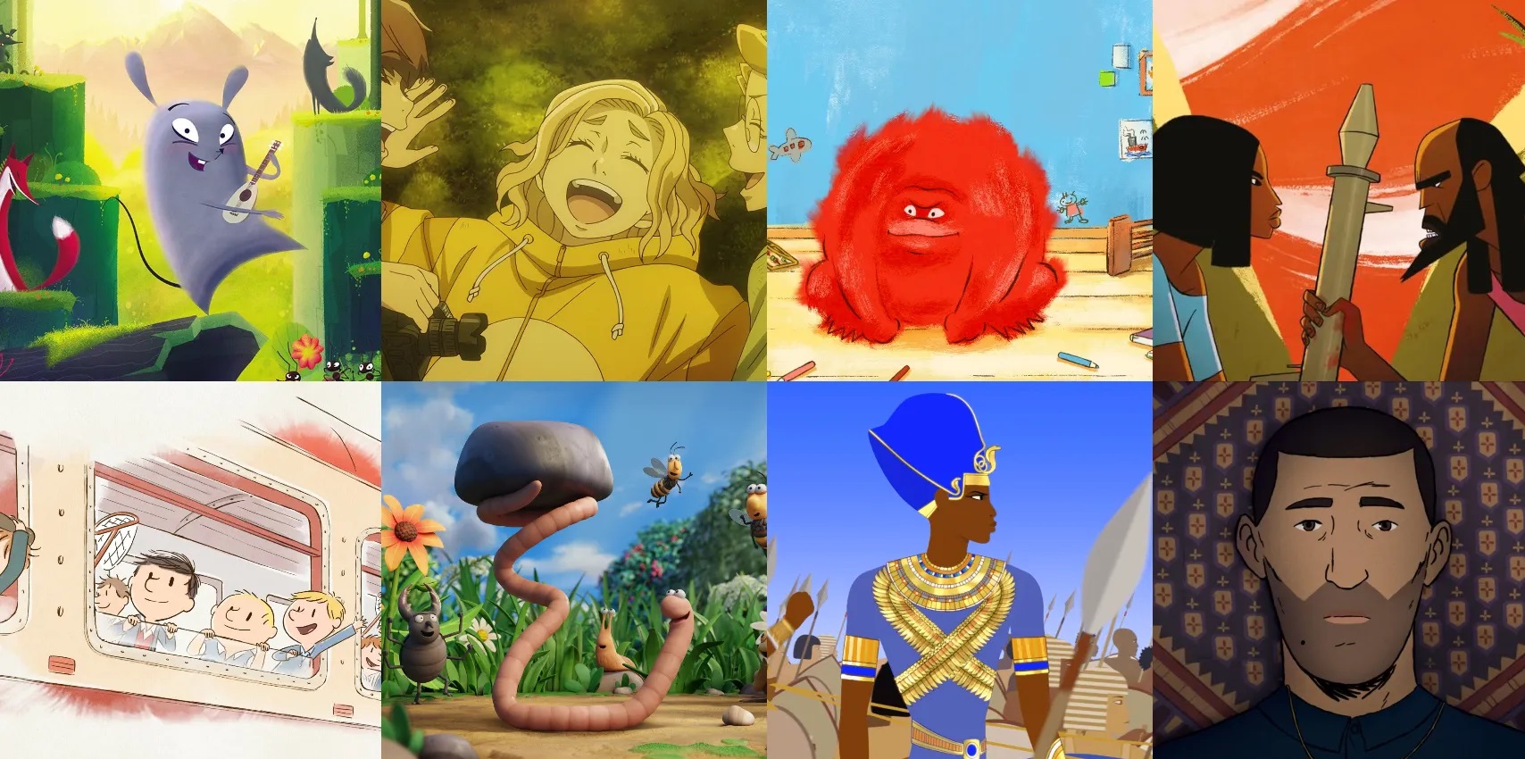 différent visuels des films programmer au festival les toons débarquent