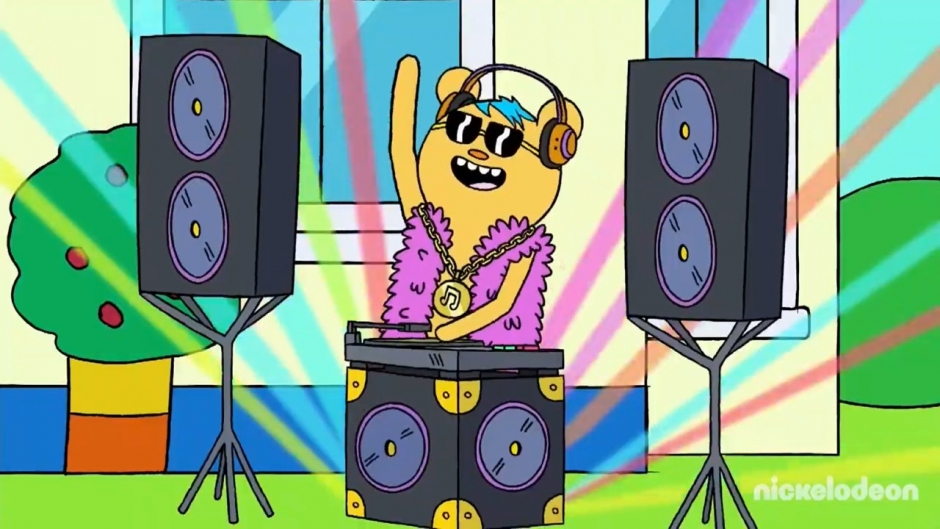 Image extraite de la série "Bossy Bear"