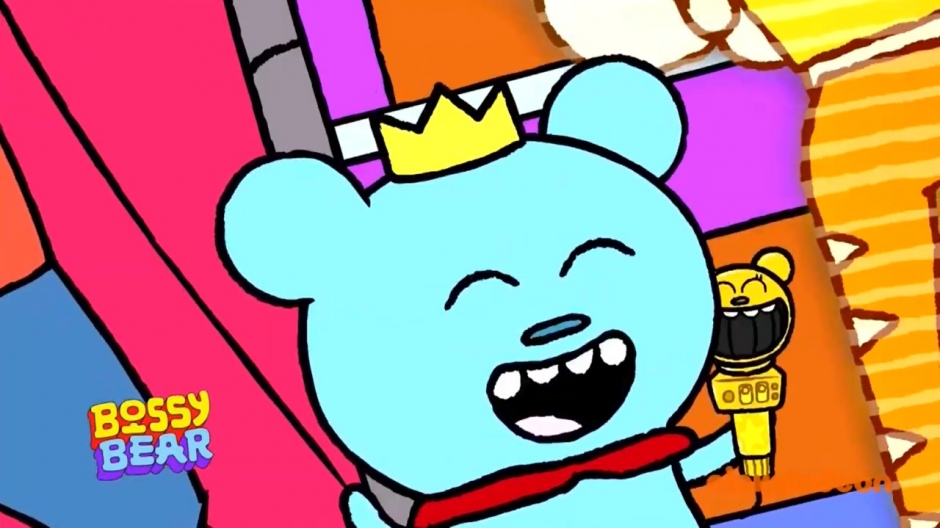 Image extraite de la série "Bossy Bear"