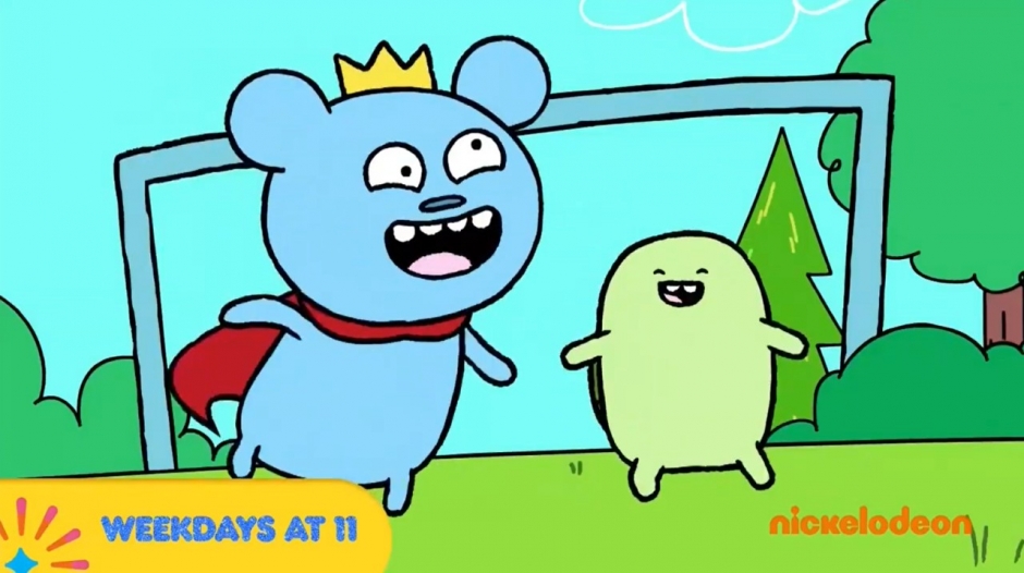 Image extraite de la série "Bossy Bear"