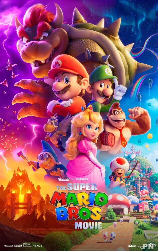 Affiche officielle du film "Super Mario Bros"