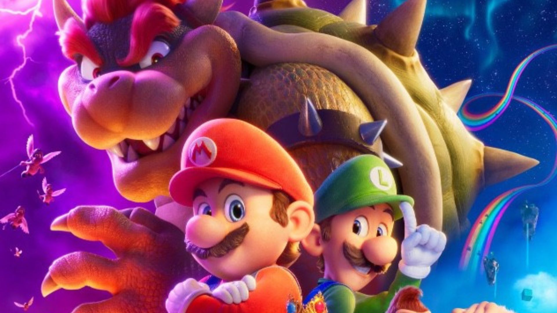 Affiche officielle du film "Super Mario Bros"