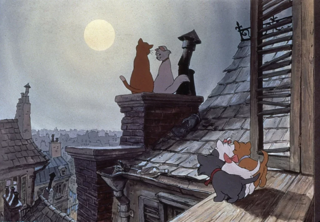 Image extraite du film "Les Aristochats"