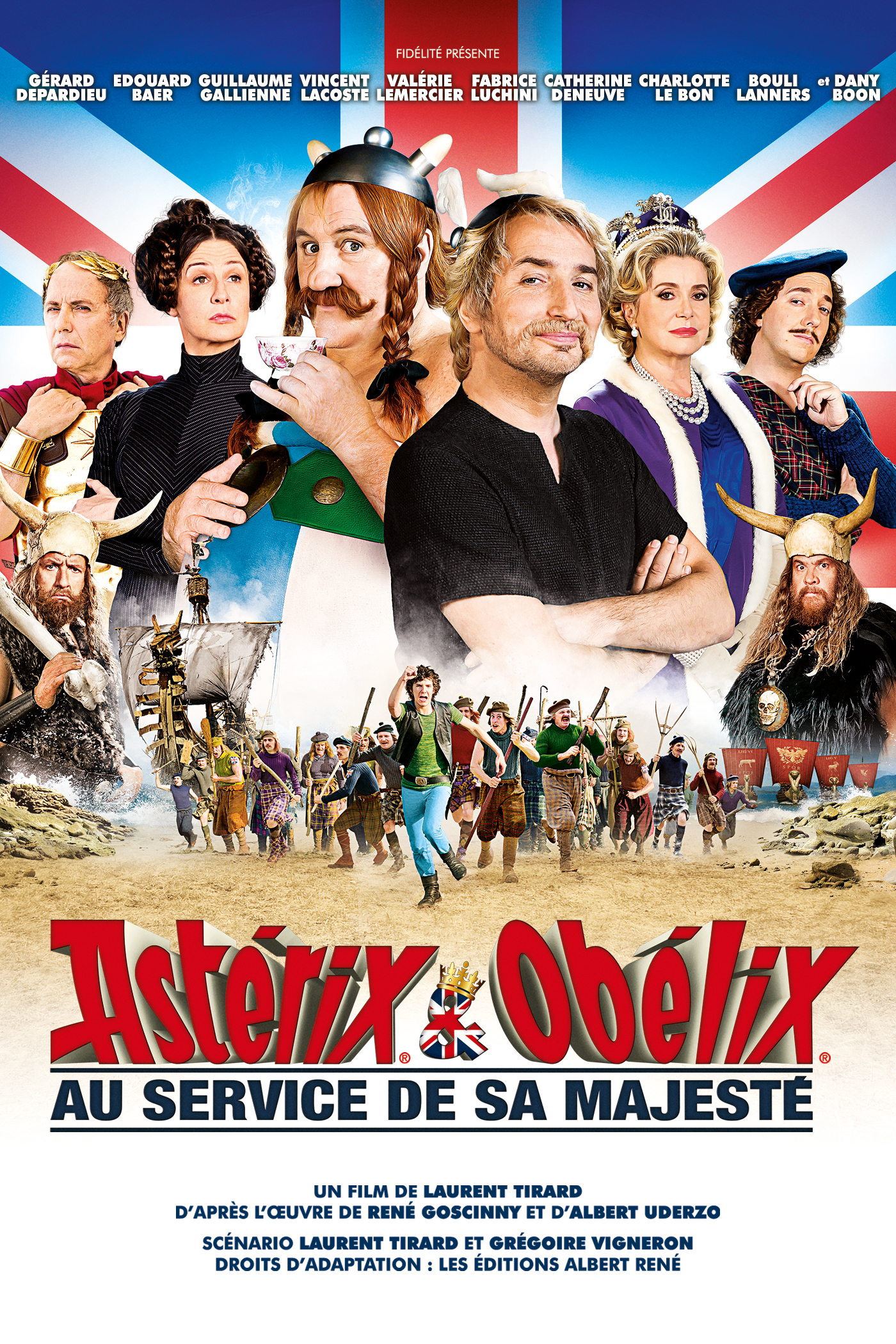 affiche du film Astérix et Obélix : au service de sa majesté