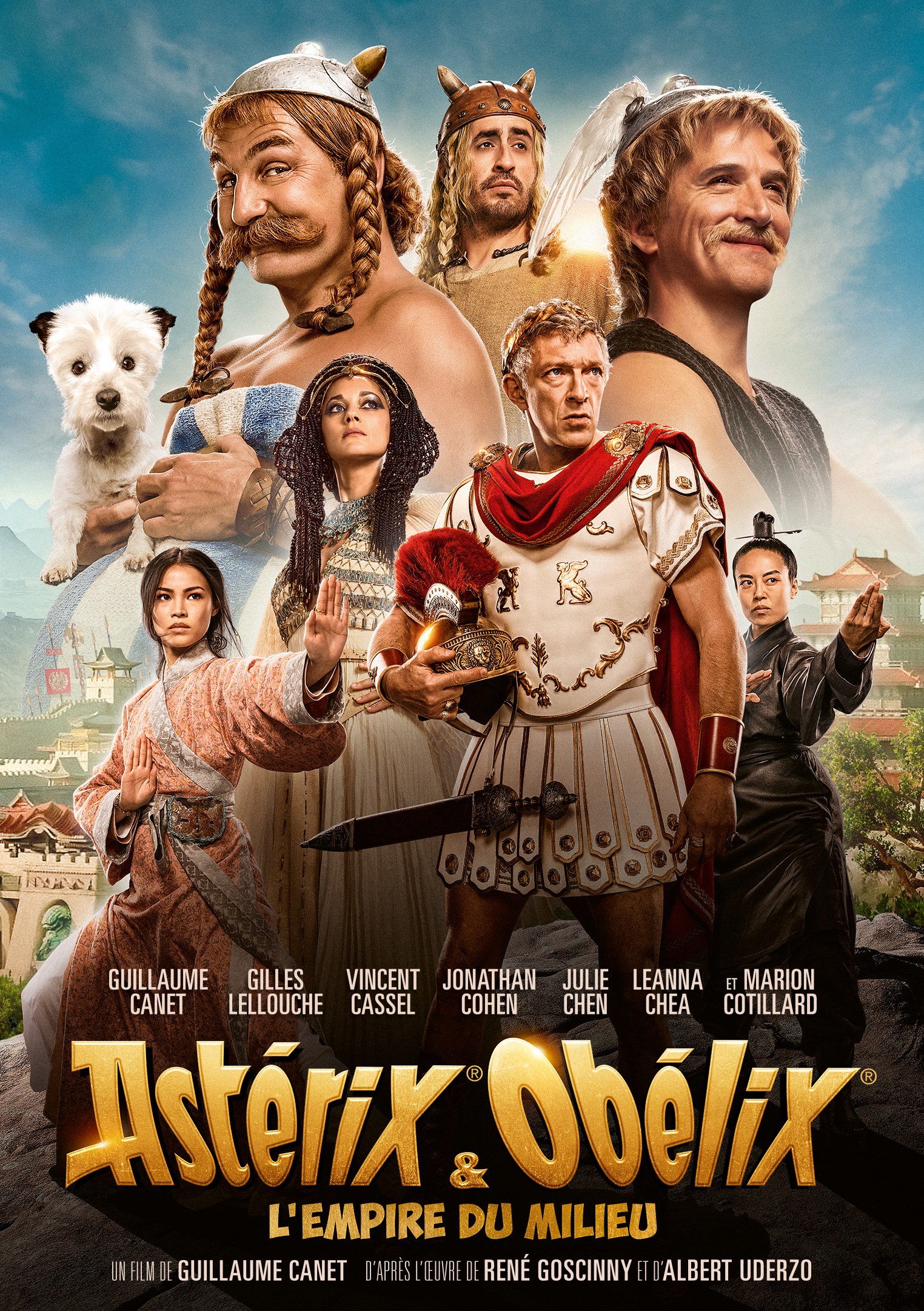 affiche du film Astérix et Obélix : L’empire du Milieu