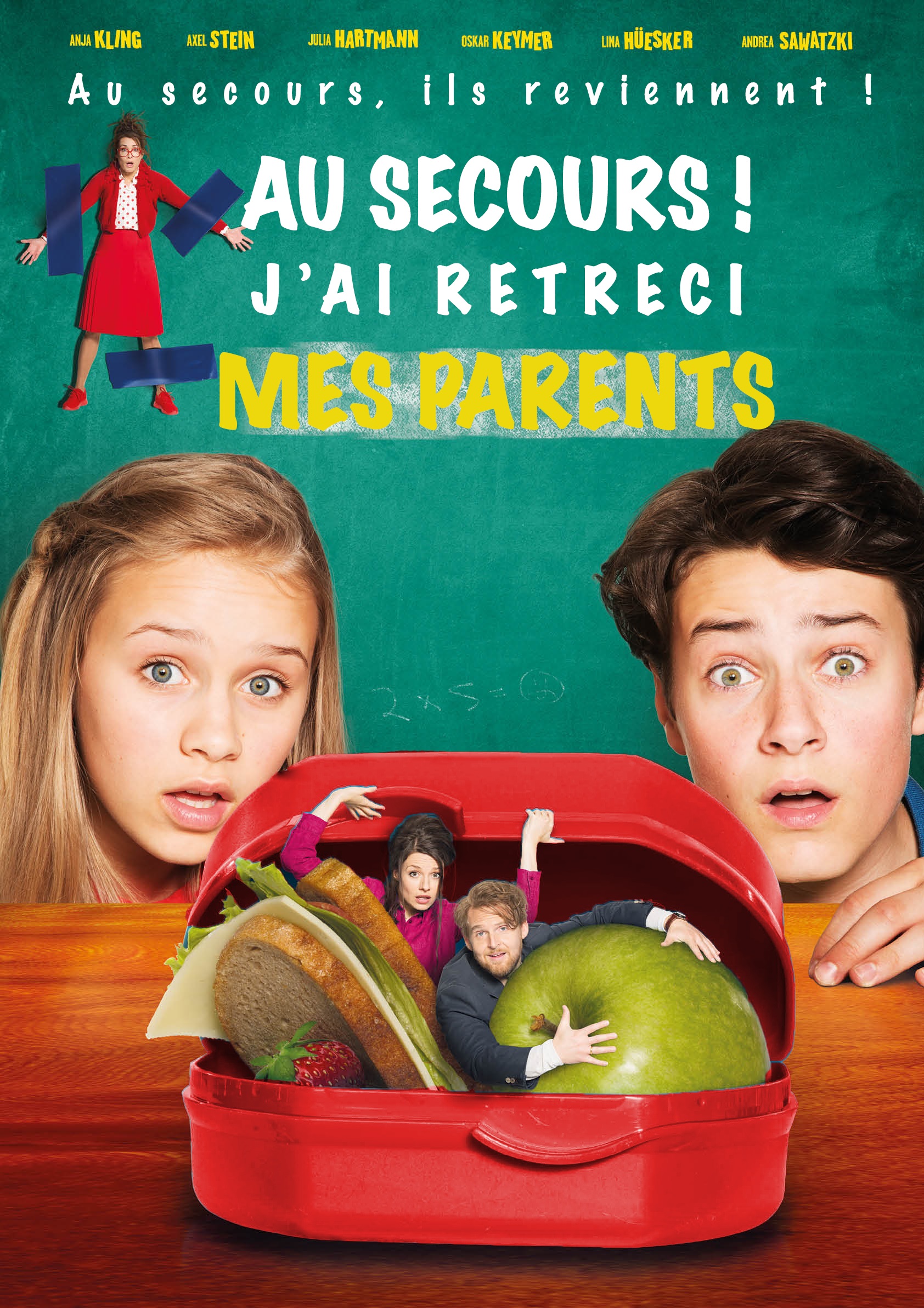 affiche du film Au secours ! J'ai rétréci mes parents