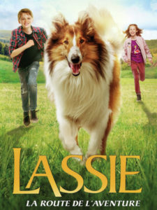 affiche du film Lassie, la route de l'aventure