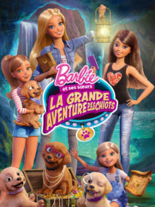 affiche du film Barbie et ses sœurs : La grande aventure des chiots