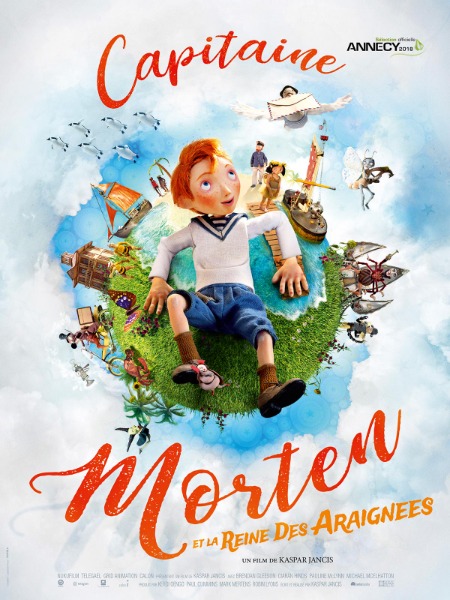 affiche du film Capitaine Morten et la reine des araignées