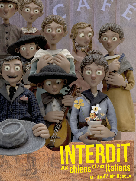 affiche du film Interdit aux chiens et aux italiens