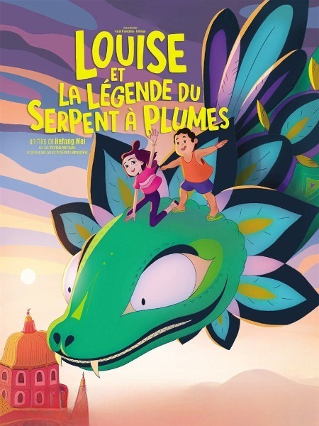 affiche du film Louise et la légende du serpent à plumes