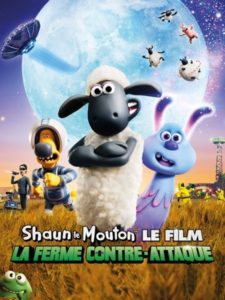 affiche du film Shaun le mouton, le film : la ferme contre-attaque