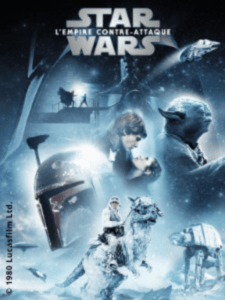 affiche du film Star Wars : Episode V - L'Empire contre-attaque (disney)