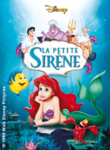 affiche du film La petite sirène (1988) (disney)