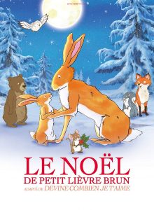 affiche du film Le Noël de petit lièvre brun