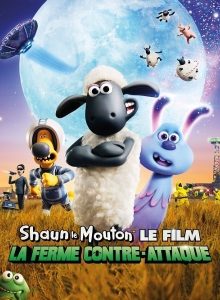 affiche du film Shaun le mouton, le film : la ferme contre-attaque